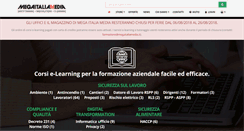 Desktop Screenshot of megaitaliamedia.com
